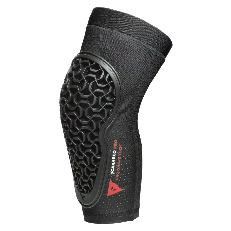 SCARABEO PRO - BIKE KNEE GUARDS FOR KIDS - BLACK - 1