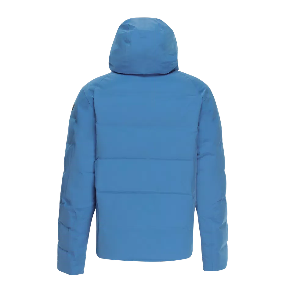 MEN'S WATERPROOF SKI DOWN JACKET - BLUE - 2