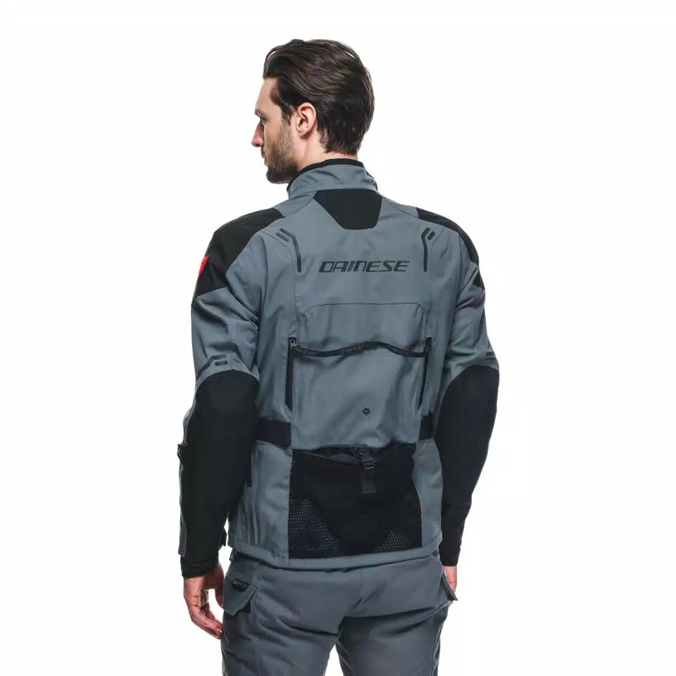 HEKLA ABSOLUTESHELL™ PRO 20K - MEN'S WATERPROOF MOTORCYCLE JACKET - IRON-GATE/BLACK - 7