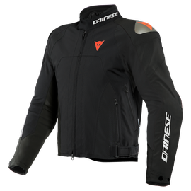 INDOMITA D-DRY XT JACKET BLACK-MATT/BLACK-MATT/FLUO-RED