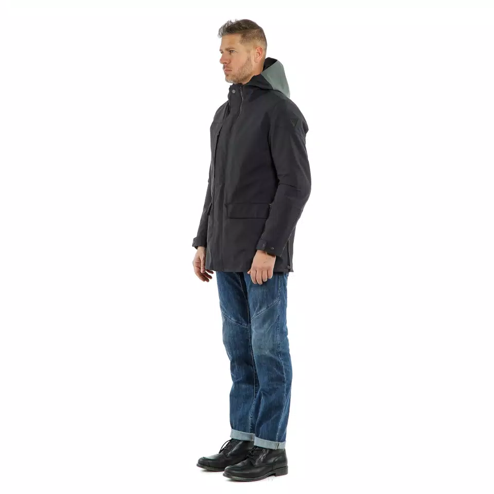 VICENZA GORE-TEX JACKET - GUN-METAL/BLACK - 16