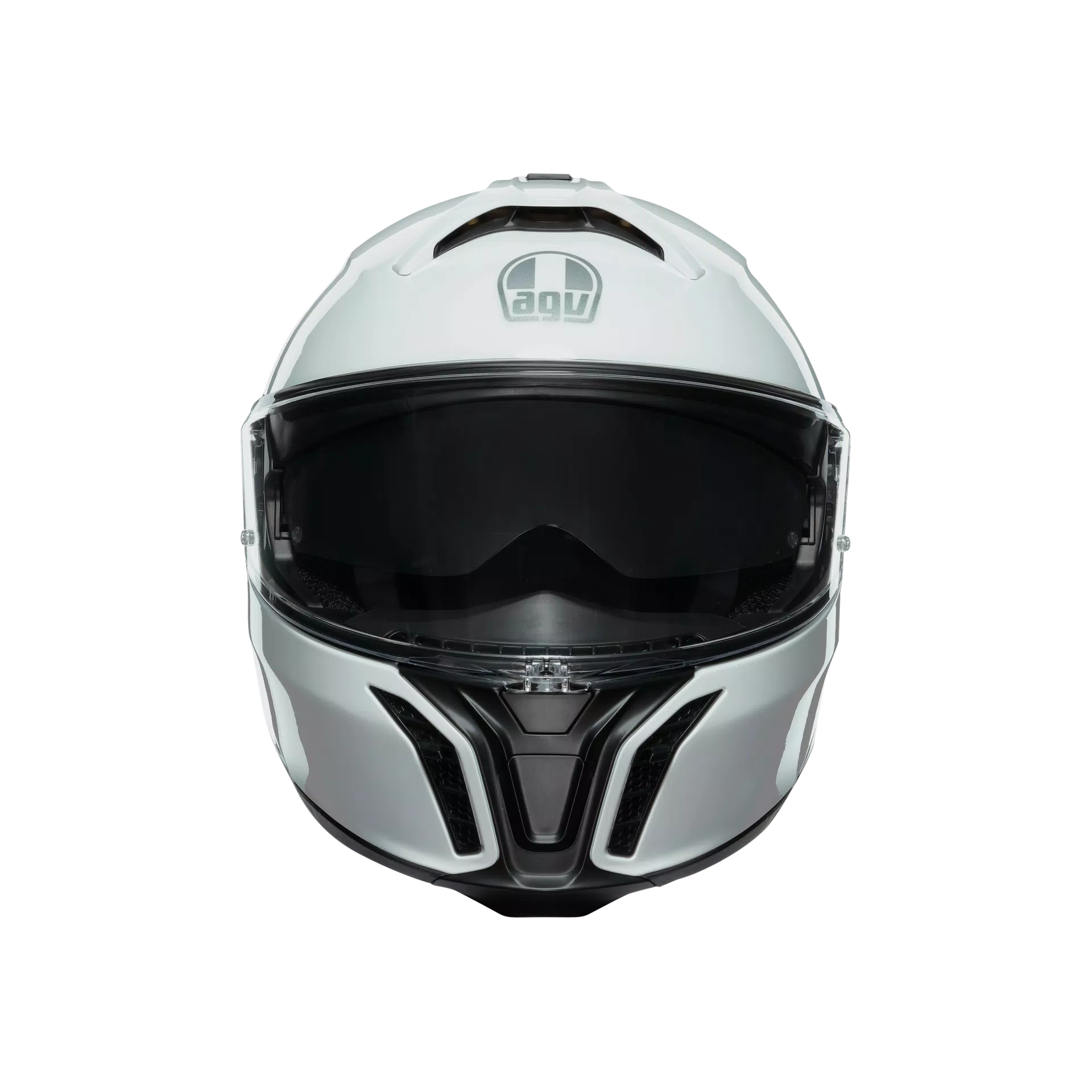 TOURMODULAR STELVIO WHITE - MOTORBIKE FLIP UP HELMET E2206