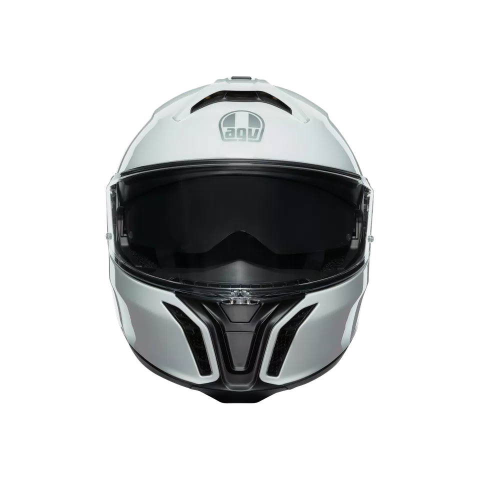 TOURMODULAR STELVIO WHITE - MOTORBIKE FLIP UP HELMET E2206 -  - 2