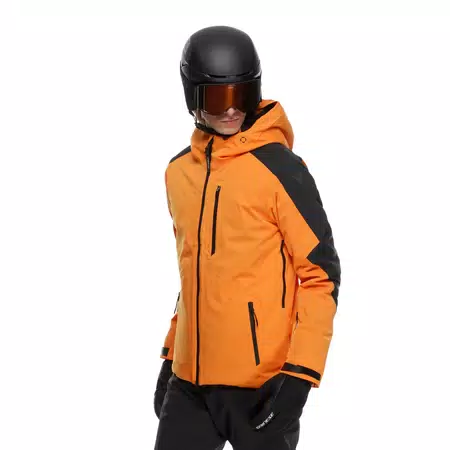 SPEED DEMON LAB - MEN’S SKI JACKET - ORIOLE ORANGE/STRETCH LIMO - 3