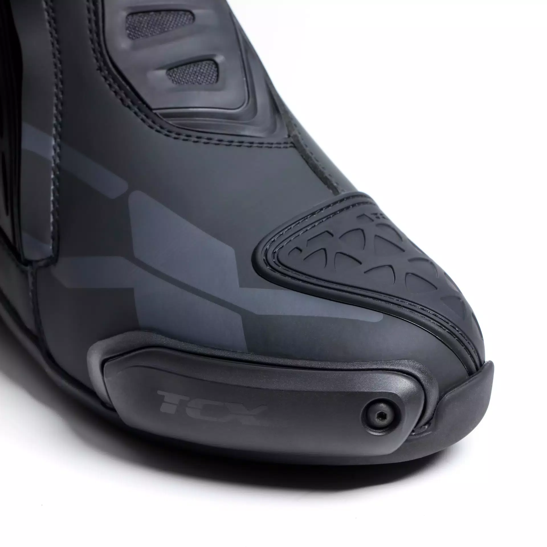 RT-RACE MOTORRADSTIEFEL HERREN - SCHWARZ/ROT