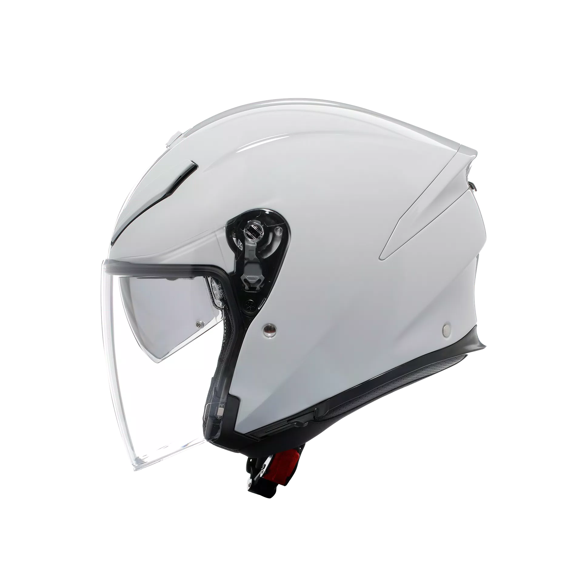 K5 JET EVO MONO STELVIO WHITE - CASCO MOTO JET E2206