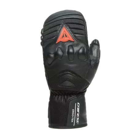 MEN'S HP ERGOTEK PRO SKI MITTENS - STRETCH-LIMO/HIGH-RISK-RED - 1