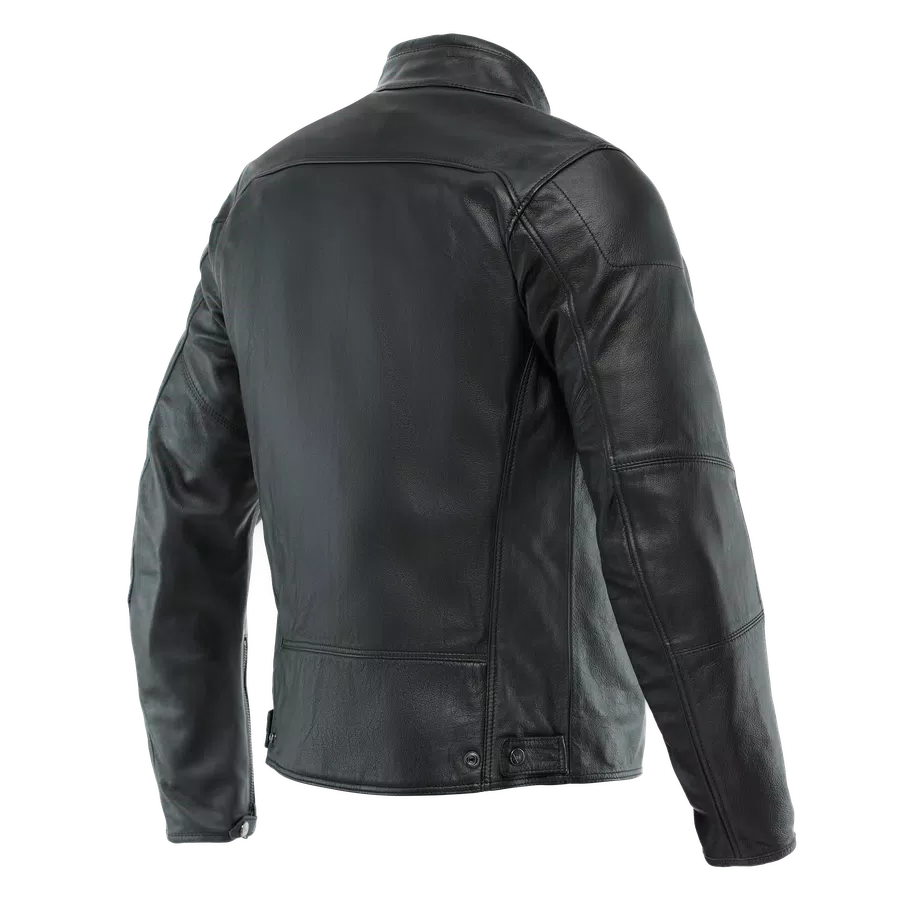 Levi's Giacca Da Moto In Ecopelle Uomo - Stile Classico Con Fodera A Quadri Bufalo E Tasche Multiple - Nero - 2