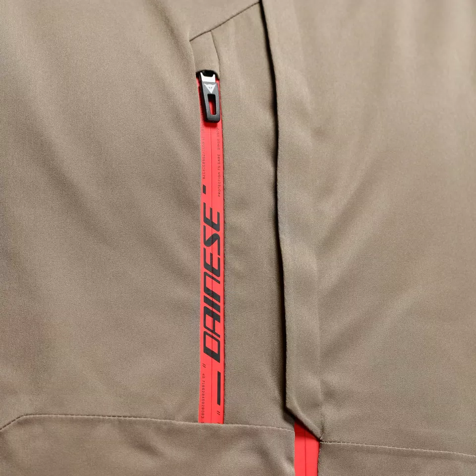 ETRA AEROSENSE-DRY - HERREN-SKIJACKE - BUNGEE BROWN/STRETCH LIMO - 6