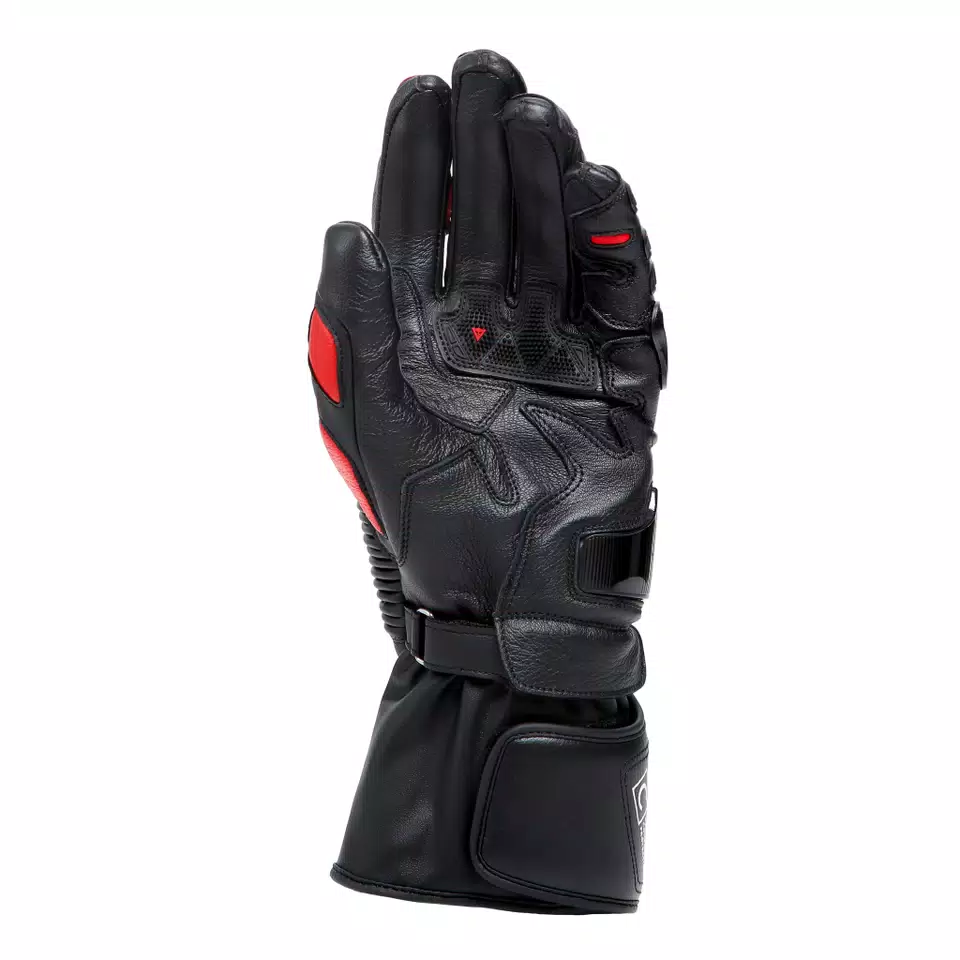 DRUID 4 - MEN'S MOTORCYCLE LEATHER GLOVES | BLACK/LAVA-RED DRUID 4 - MEN'S MOTORCYCLE LEATHER GLOVES | BLACK/LAVA-RED