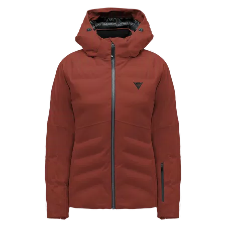PIUMINO IMPERMEABILE SCI DONNA CON IMBOTTITURA IN PRIMALOFT - CINNAMON - 1