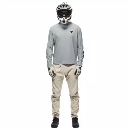HGR JERSEY LS - HEREN LANGERM BIKE T-SHIRT - GRAY - 3