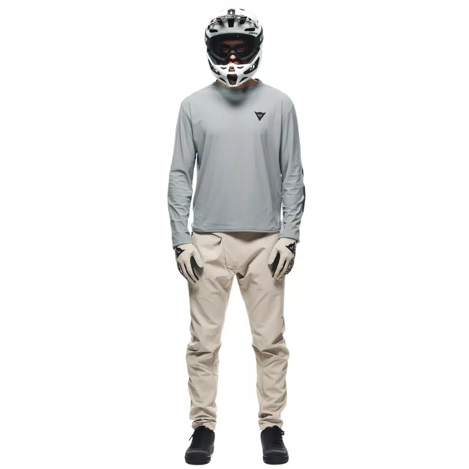 HGR JERSEY LS - MAGLIA BICI MANICHE LUNGHE UOMO - GRAY - 3