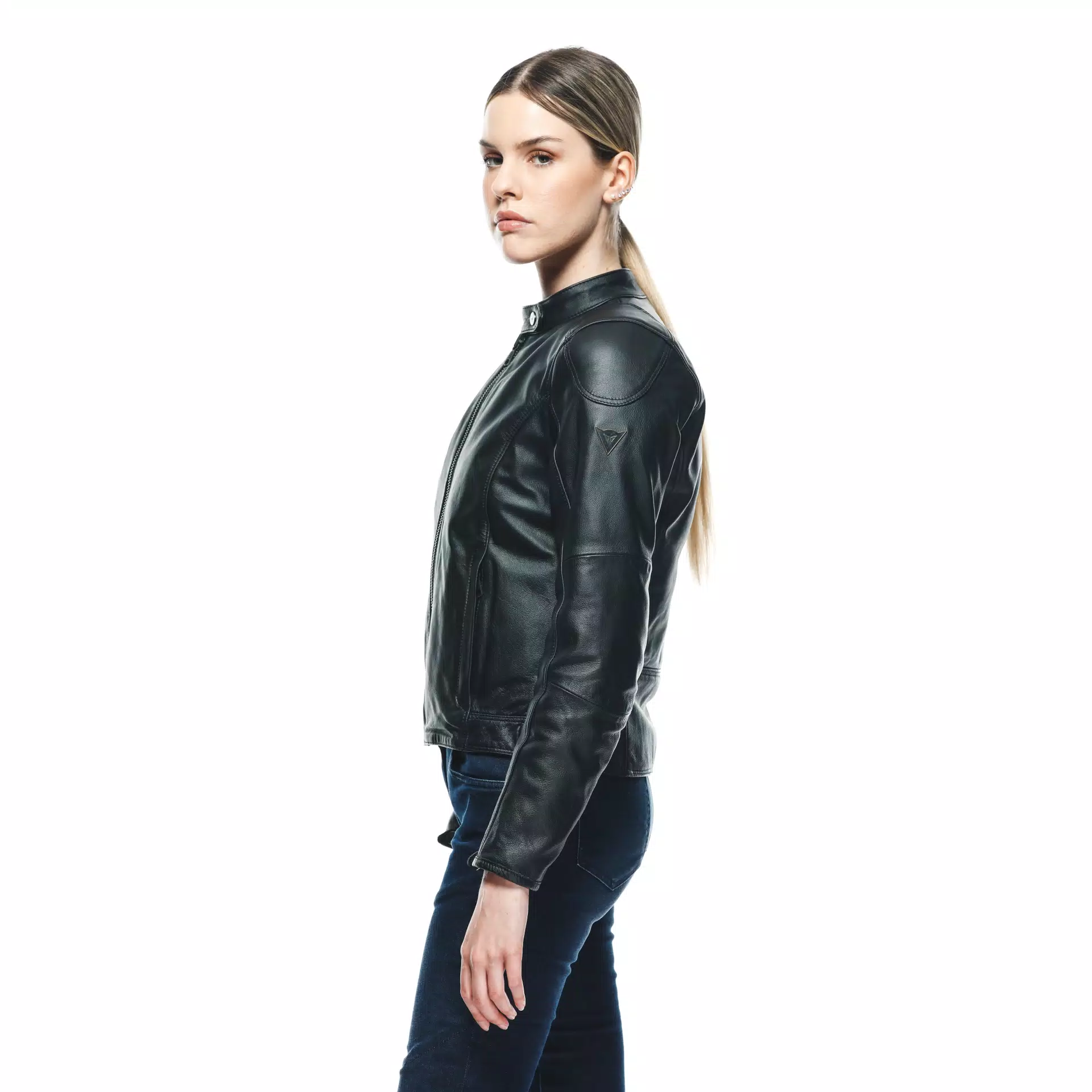 ELECTRA - GIACCA MOTO IN PELLE DONNA