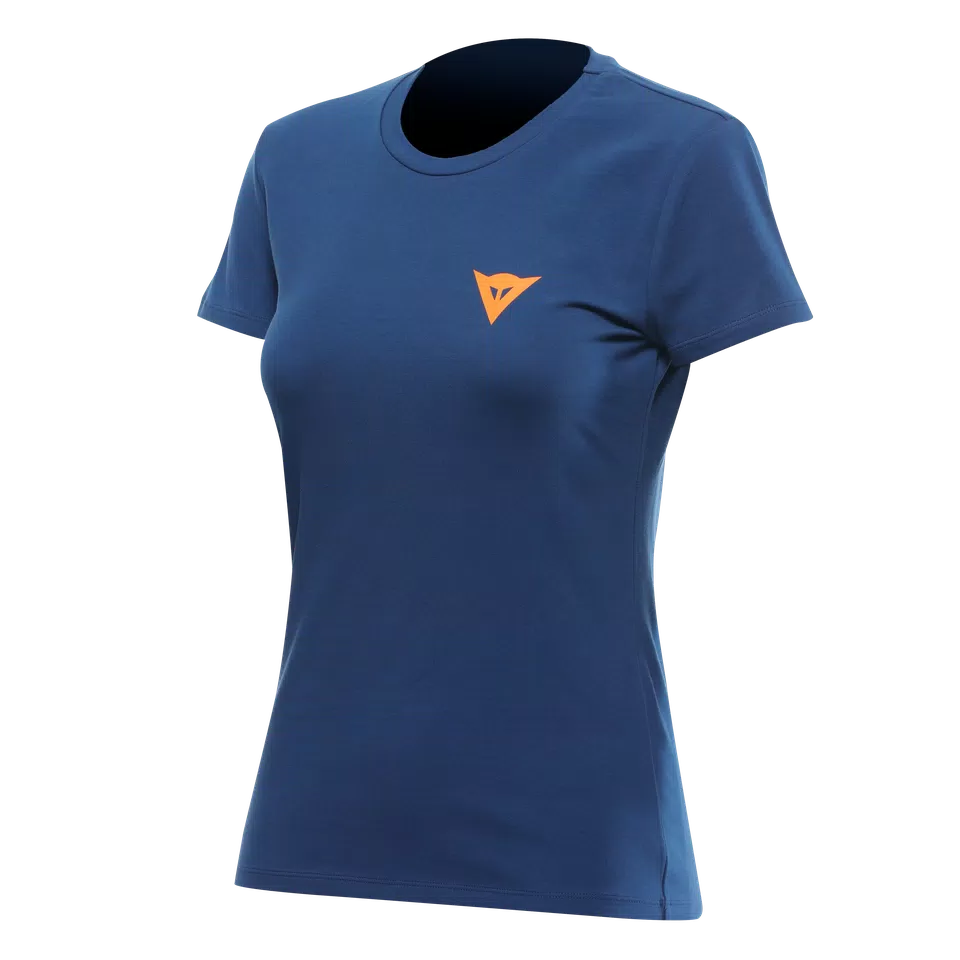 DAINESE RACING SERVICE - WOMEN'S T-SHIRT - NAVY PEONY - 1
