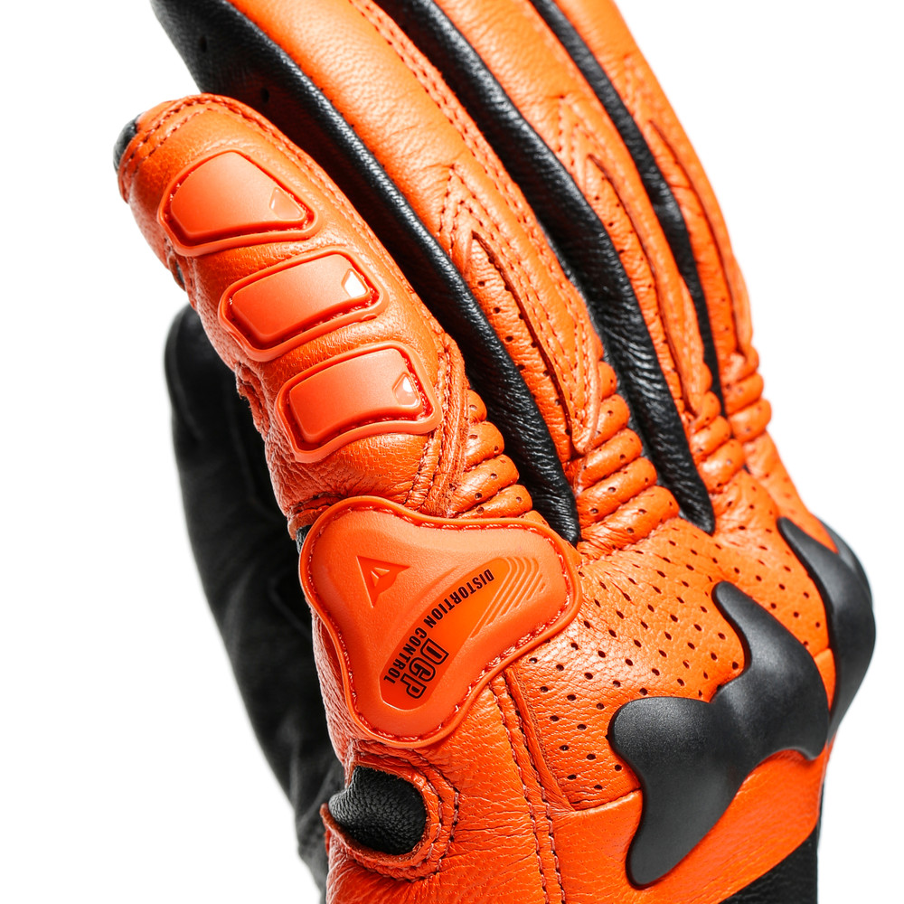 x-ride-gloves-black-flame-orange image number 5