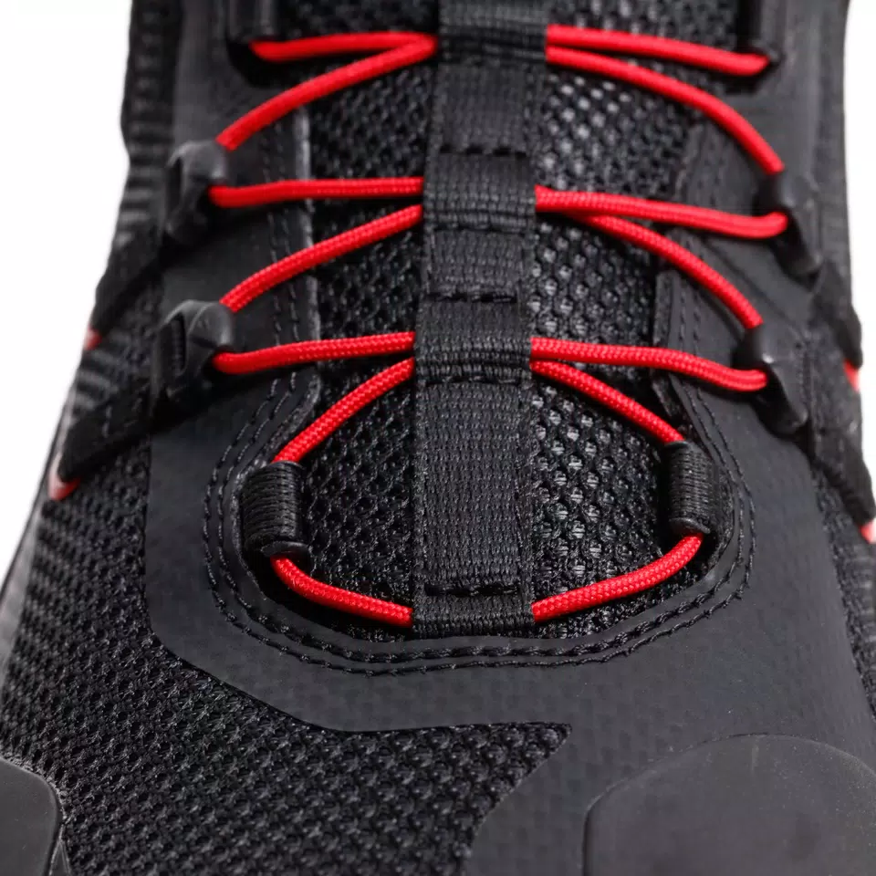 HERIAN AIR - ZOMER MOTORFIETSSCHOENEN - BLACK/RED-LAVA - 6