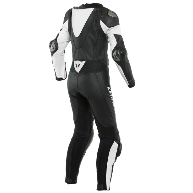 imatra-lady-leather-1pc-suit-perf-black-white image number 1