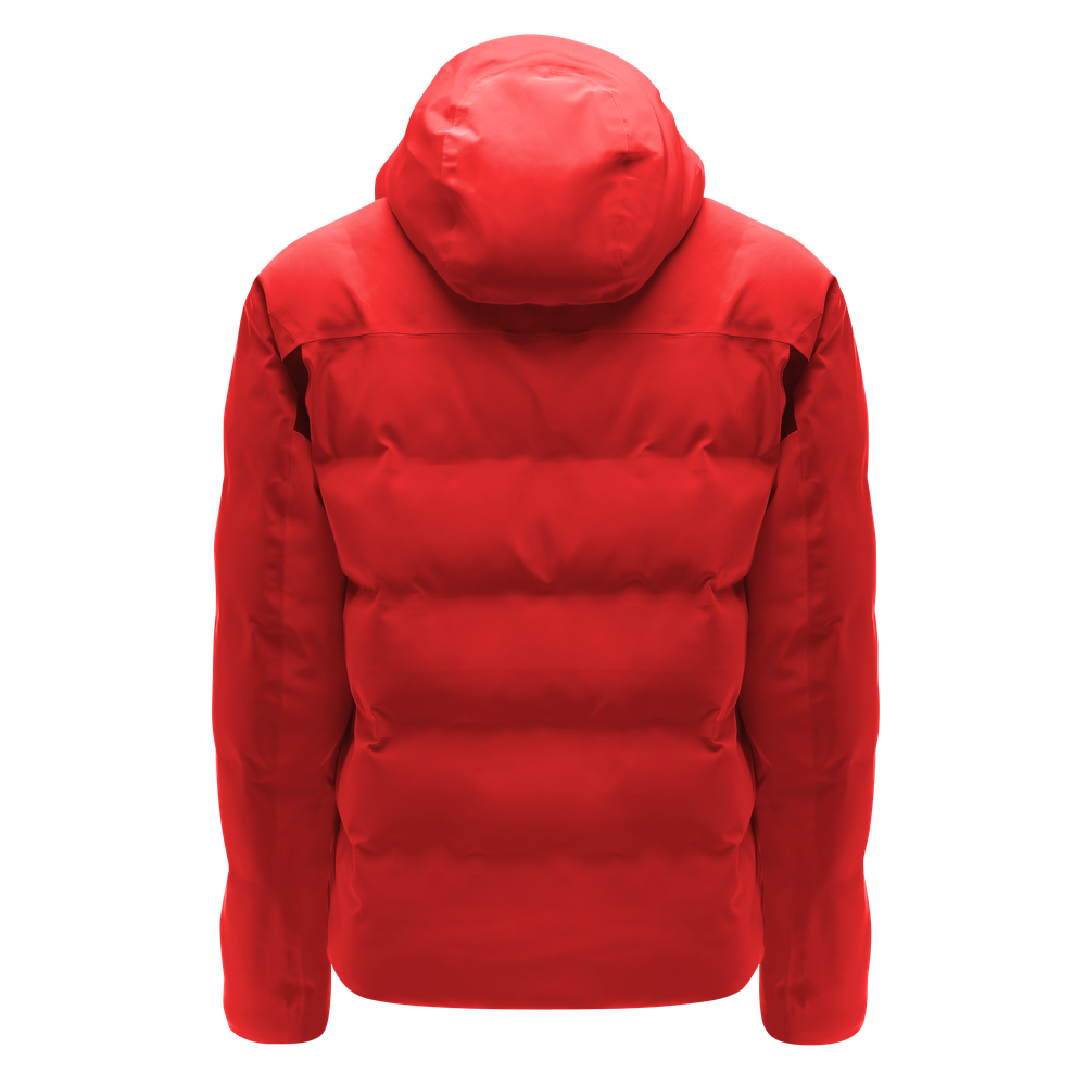 men-s-waterproof-ski-down-jacket-fire-red image number 1