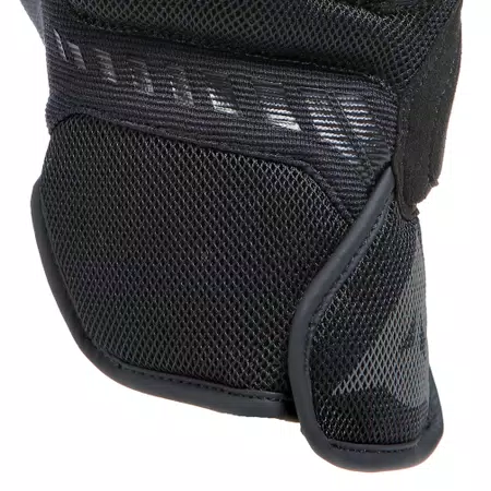 MIG 3 AIR - MEN'S MOTORCYCLE TEXTILE SUMMER GLOVES - BLACK/BLACK - 6
