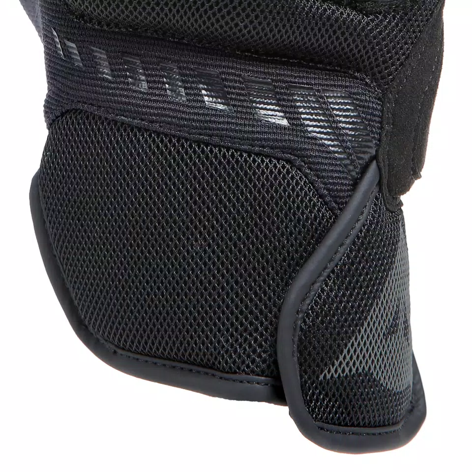 MIG 3 AIR - MEN'S MOTORCYCLE TEXTILE SUMMER GLOVES - BLACK/BLACK - 6