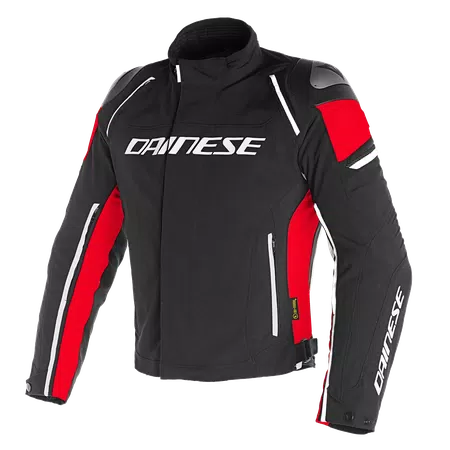 RACING 3 D-DRY® JACKET - BLACK/BLACK/RED - 1