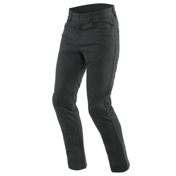 classic-slim-pantaloni-moto-in-tessuto-uomo-black image number 0