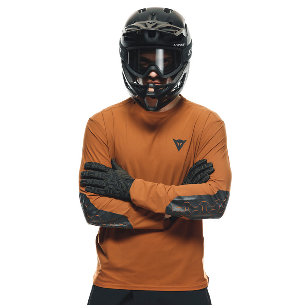 hgr-jersey-ls-men-s-long-sleeve-bike-t-shirt-trail-brown image number 8