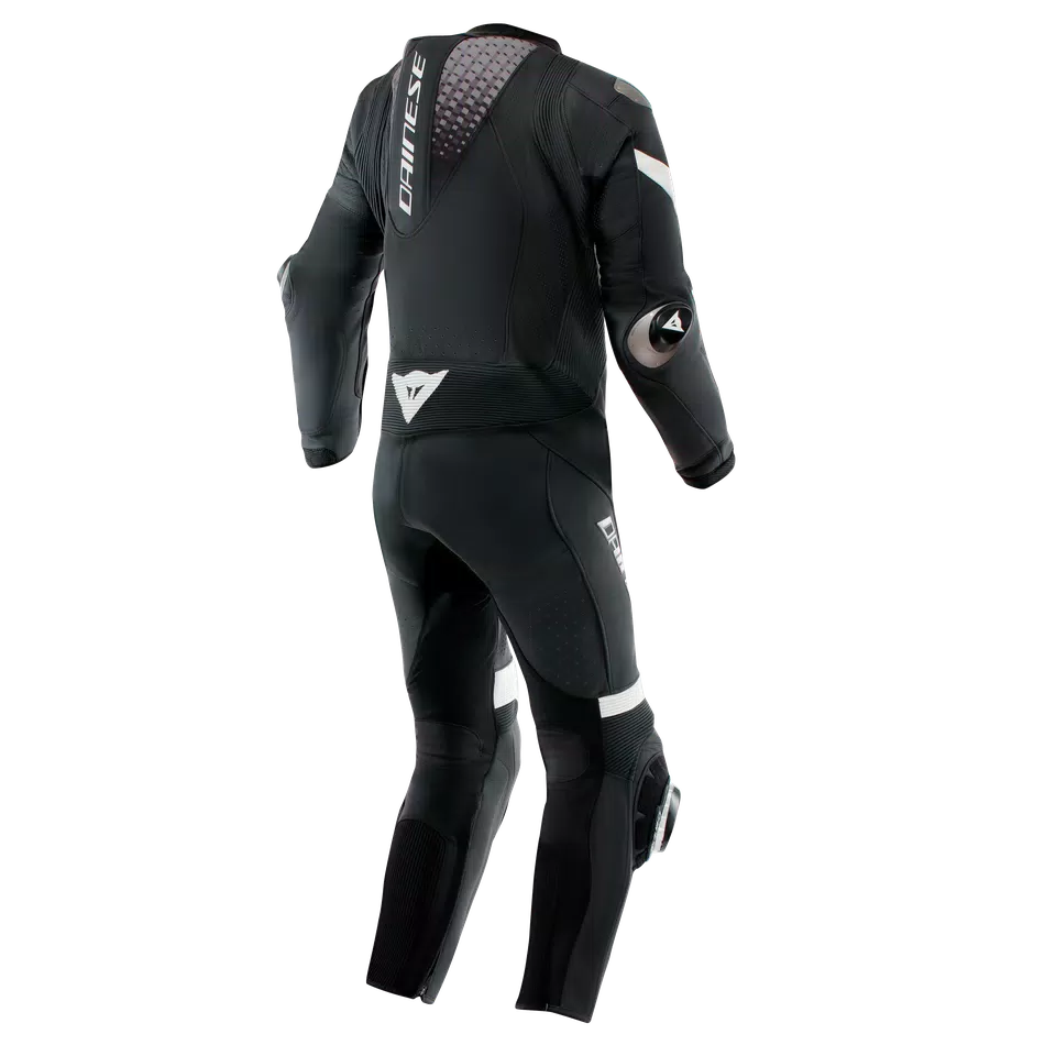 LAGUNA SECA 6 PERF 1PC LEATHER SUIT - BLACK/WHITE/ANTHRACITE - 2