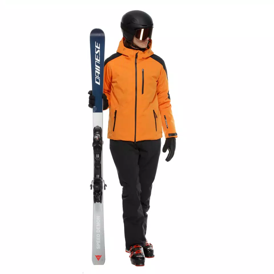 SPEED DEMON LAB - VESTE DE SKI HOMME - ORIOLE ORANGE/STRETCH LIMO - 11