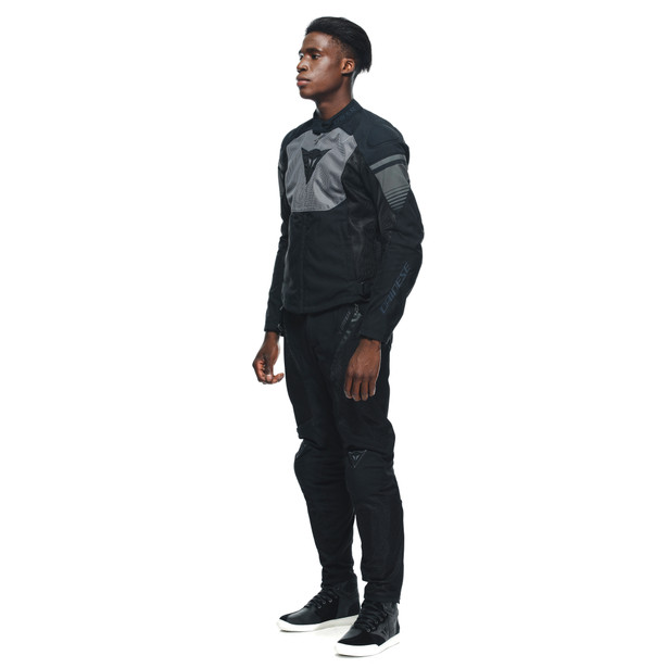 air-fast-tex-giacca-moto-estiva-in-tessuto-uomo-black-gray-gray image number 3