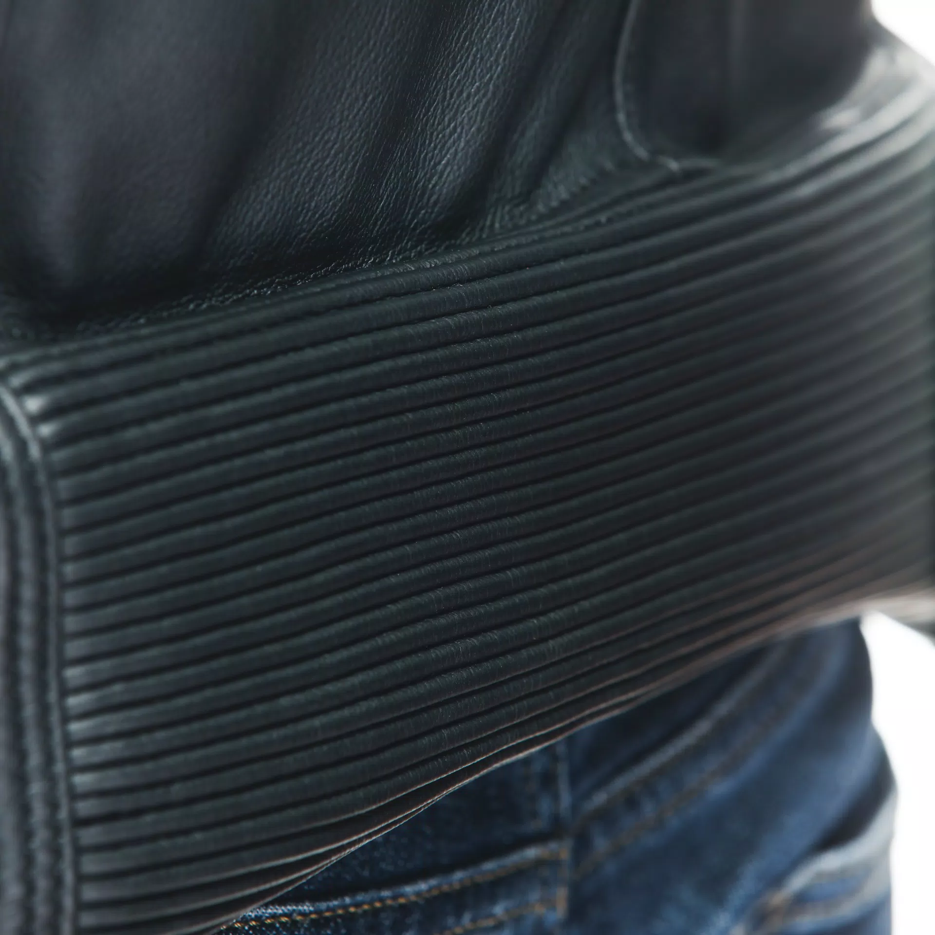 ZAURAX CHAQUETA DE CUERO MOTO HOMBRE
