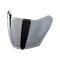 VISOR IRIDES (L-XL-XXL) - IRIDIUM SILVER