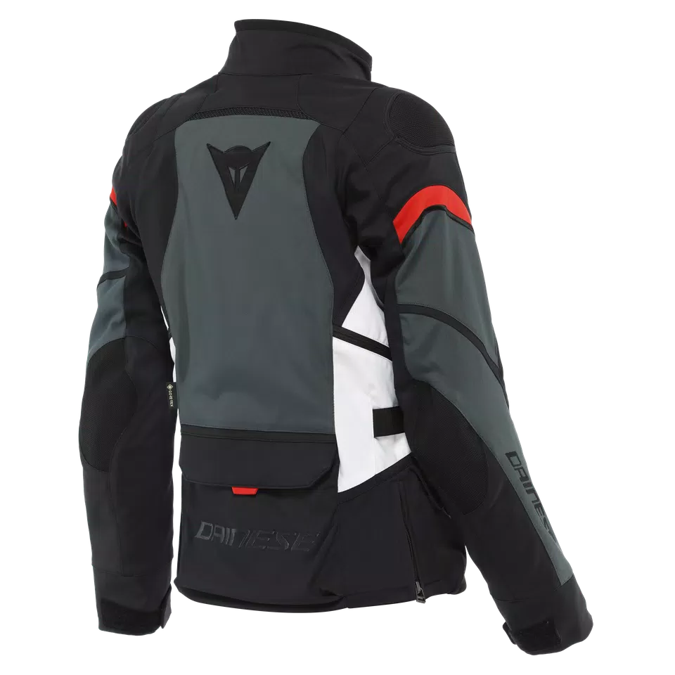 CARVE MASTER 3 GORE-TEX® CHAQUETA DE MOTO MUJER - BLACK/EBONY/LAVA-RED - 2