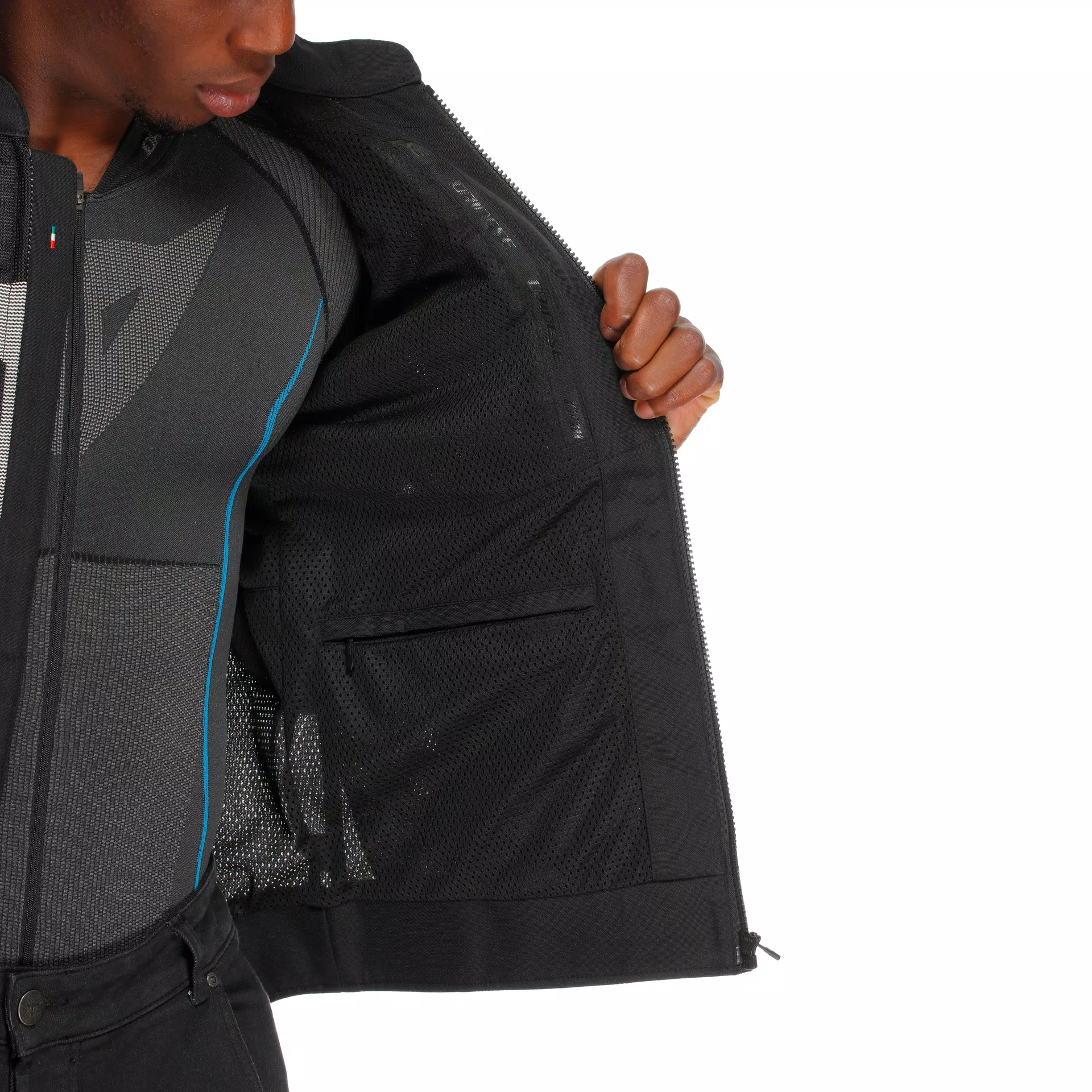 HEROSPHERE AIR TEX - MOTORFIETSJACK HEREN IN STOF