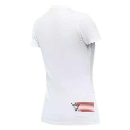 DAINESE LOGO - WOMEN'S T-SHIRT - WHITE/BLACK - 2
