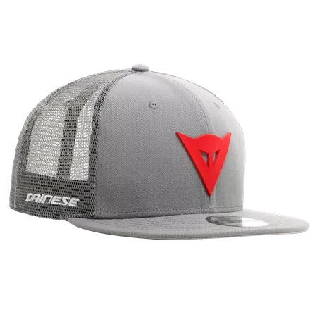 9FIFTY TRUCKER SNAPBACK CAP - GREY/RED - 1