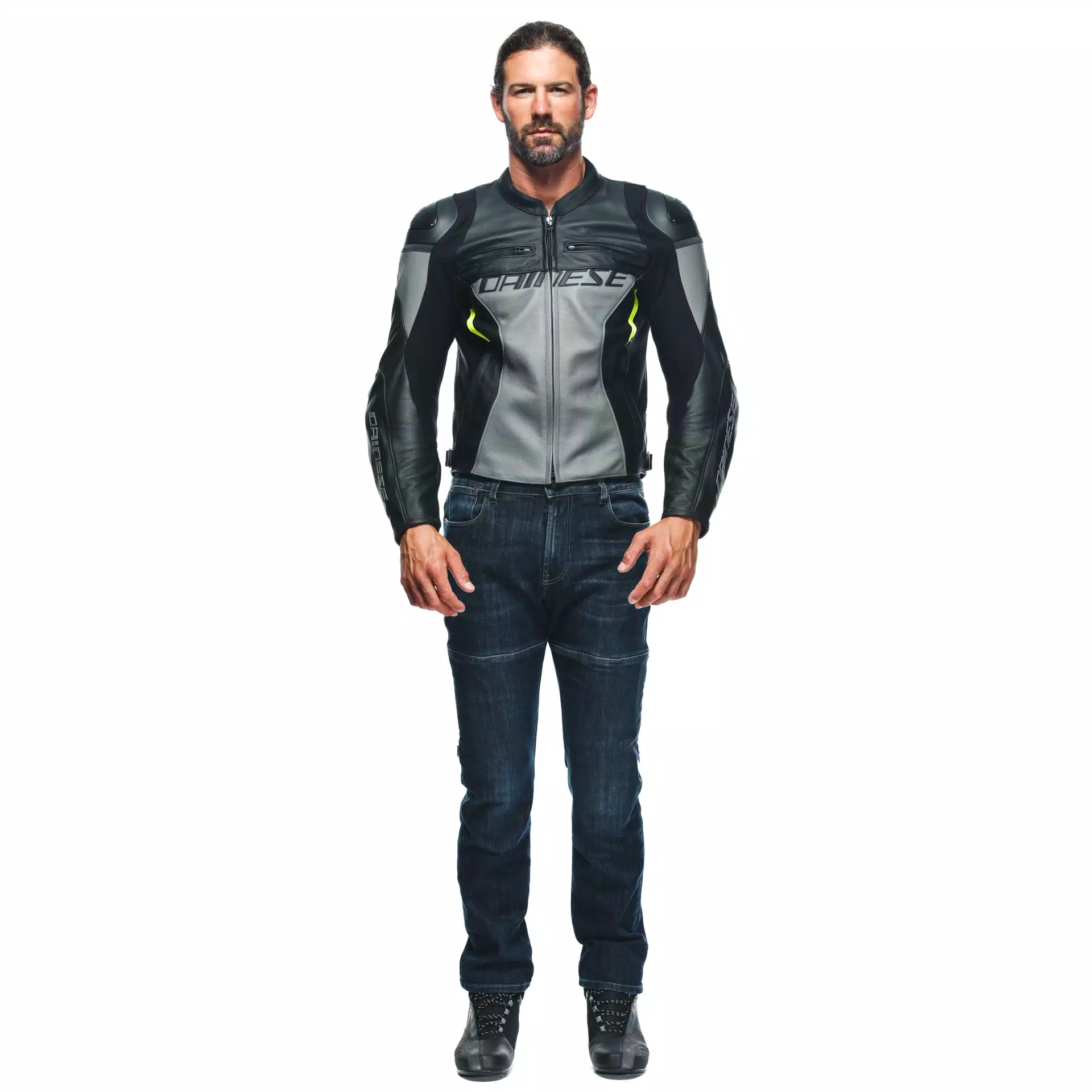RACING 4 - BLOUSON MOTO EN CUIR HOMME