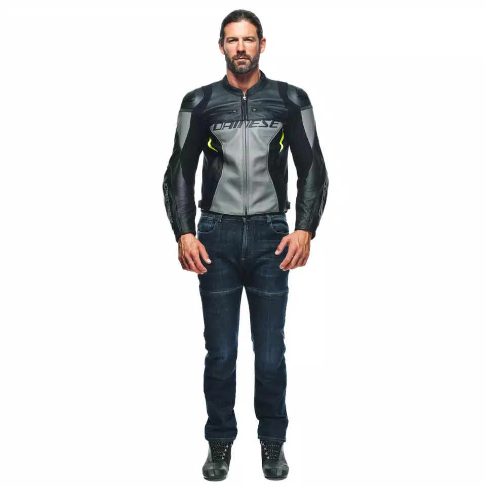 RACING 4 - BLOUSON MOTO EN CUIR HOMME -  - 19