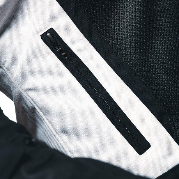 air-frame-3-tex-giacca-moto-estiva-in-tessuto-donna-black-white-white image number 9