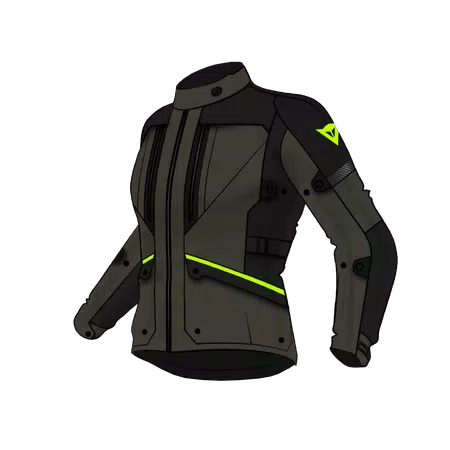 MANGEN ABSØLUTESHELL™ PRO - MEN TOURING MOTORCYCLE JACKET - TARMAC/BLACK - 2