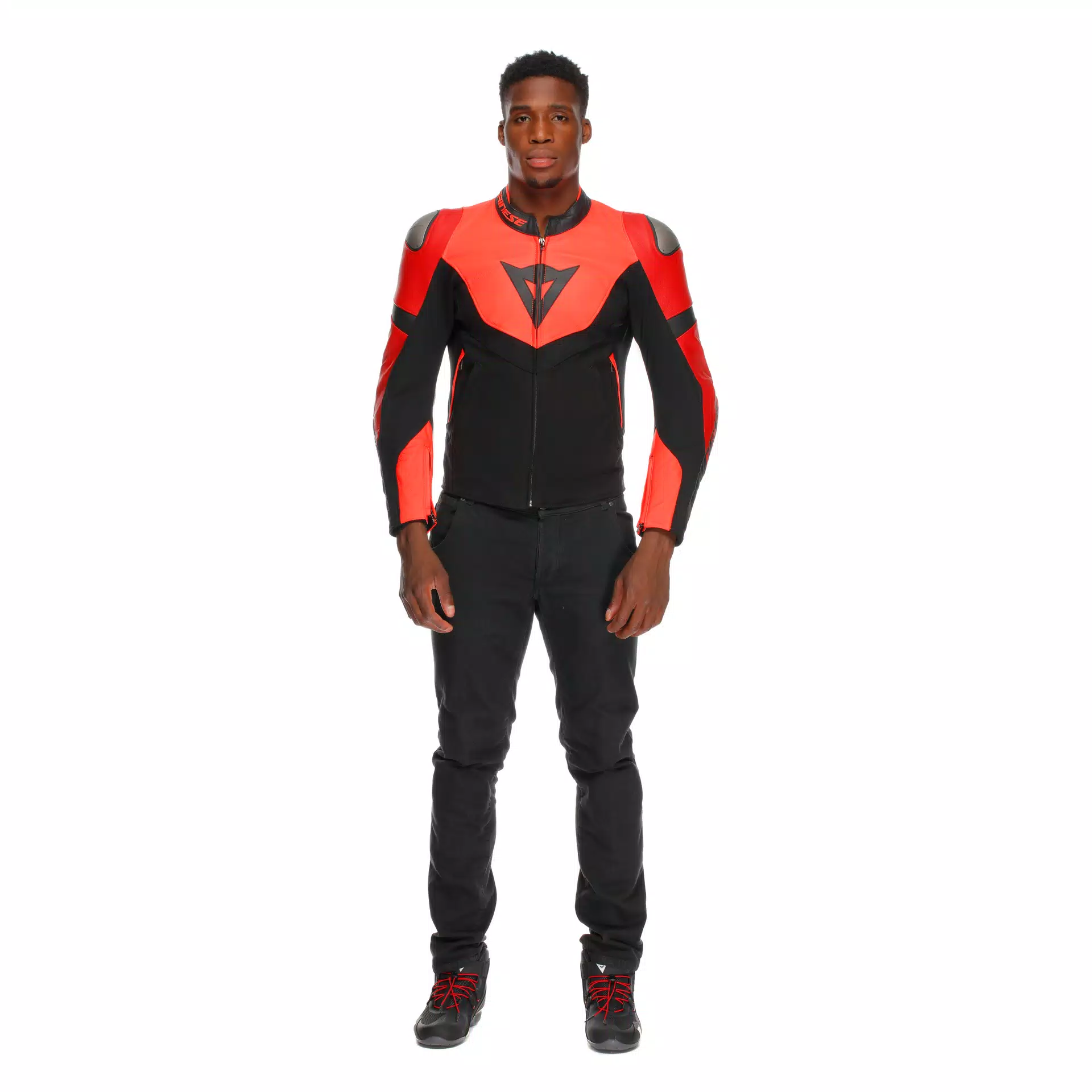 IPERATTIVA - MEN LEATHER-TEXTILE MOTORCYCLE JACKET