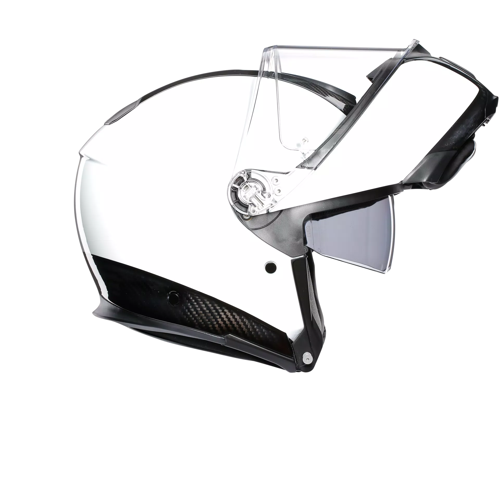SPORTMODULAR CARBON/WHITE - MOTORRAD MODULARHELM E2205
