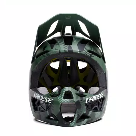 LINEA 01 MIPS EVO - FULL FACE BIKE HELMET - MONO MATT FOREST/CAMO - 2