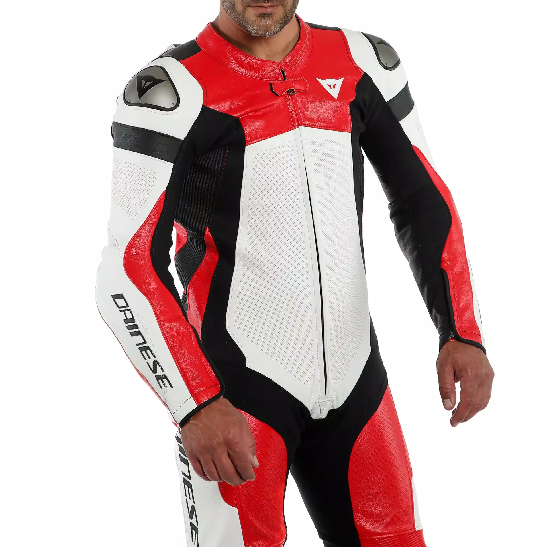 ASSEN 2 1 PC. PERF. LEATHER SUIT