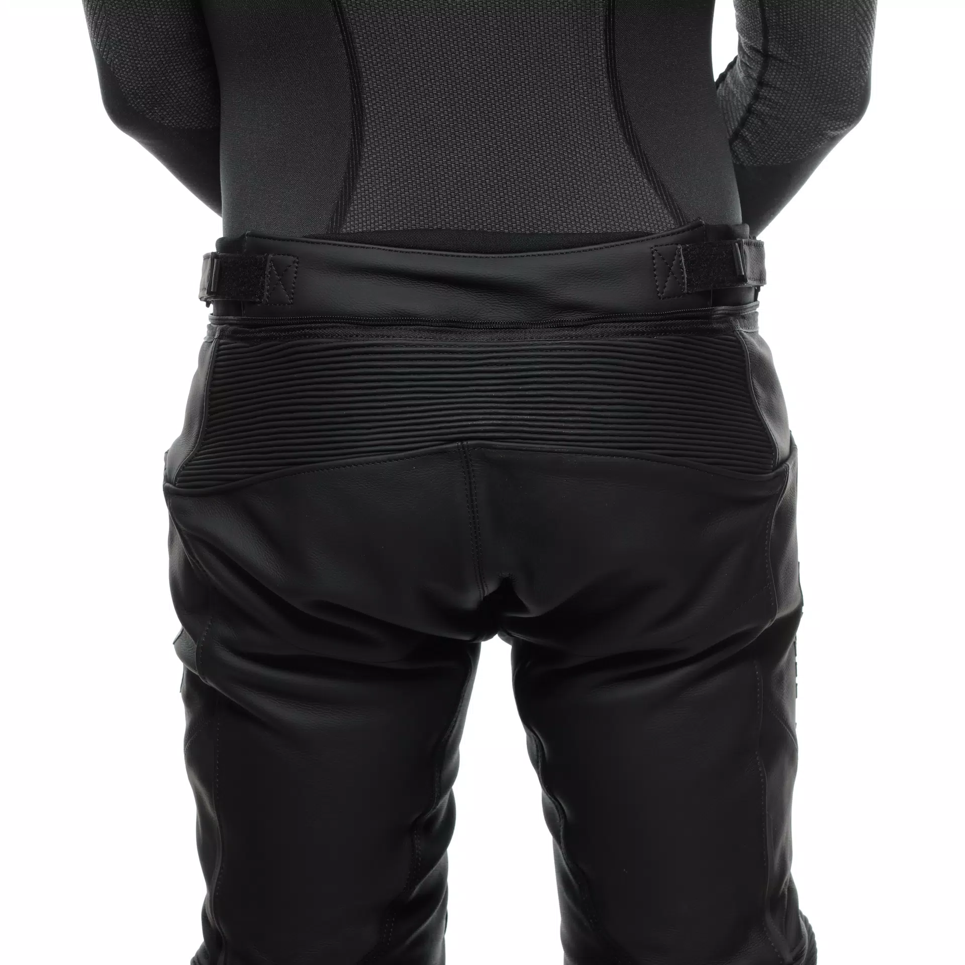 DELTA 4 PERF. LEATHER PANTS