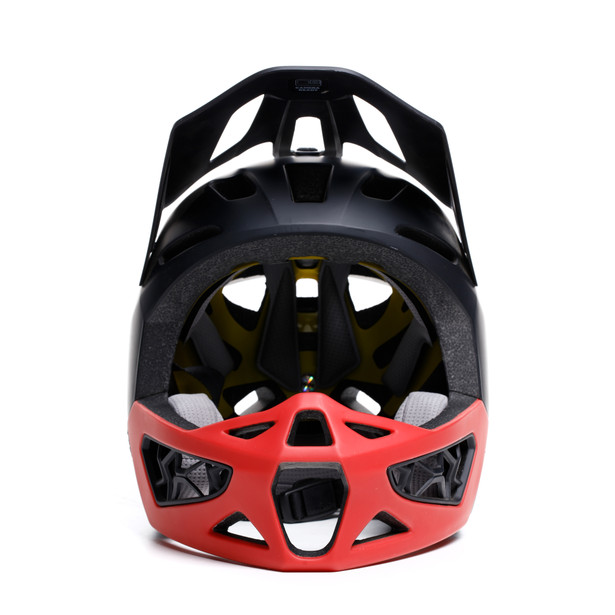 linea-01-mips-evo-full-face-bike-helmet-mono-matt-black-red-nardo-grey image number 1