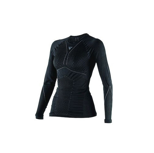 D-CORE THERMO TEE LS LADY BLACK/ANTHRACITE- Maglie
