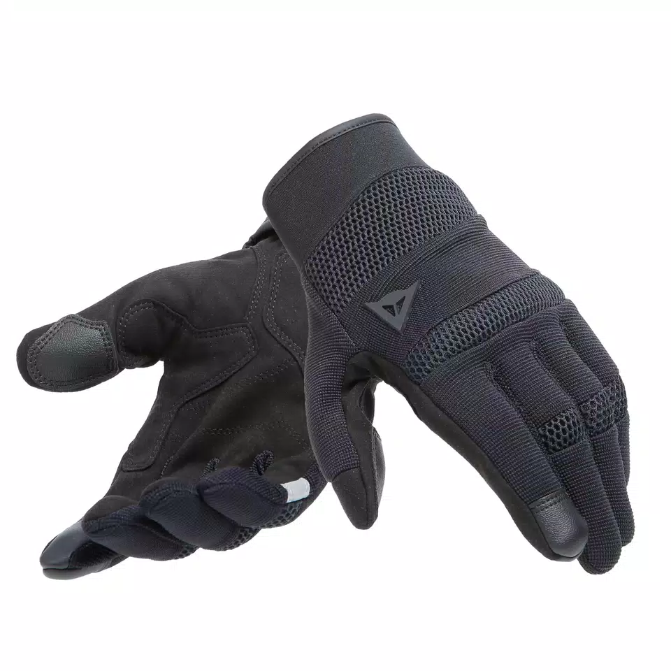 ATHENE - GUANTI MOTO IN TESSUTO UOMO - BLACK/BLACK - 5