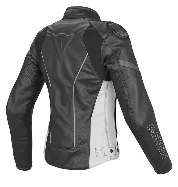 Women's leather motorcycle jacket 